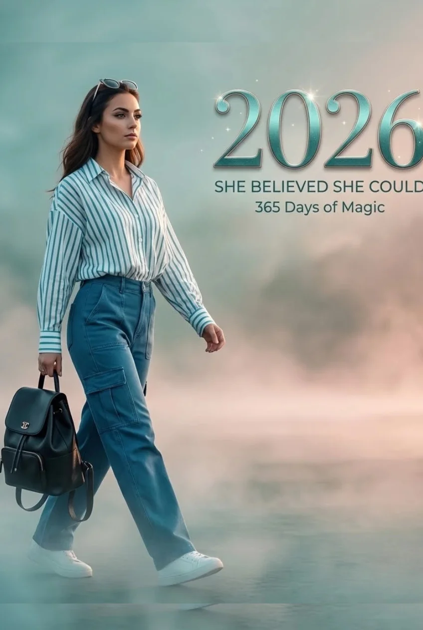 Cinematic New Year 2026 Female Empowerment Portrait